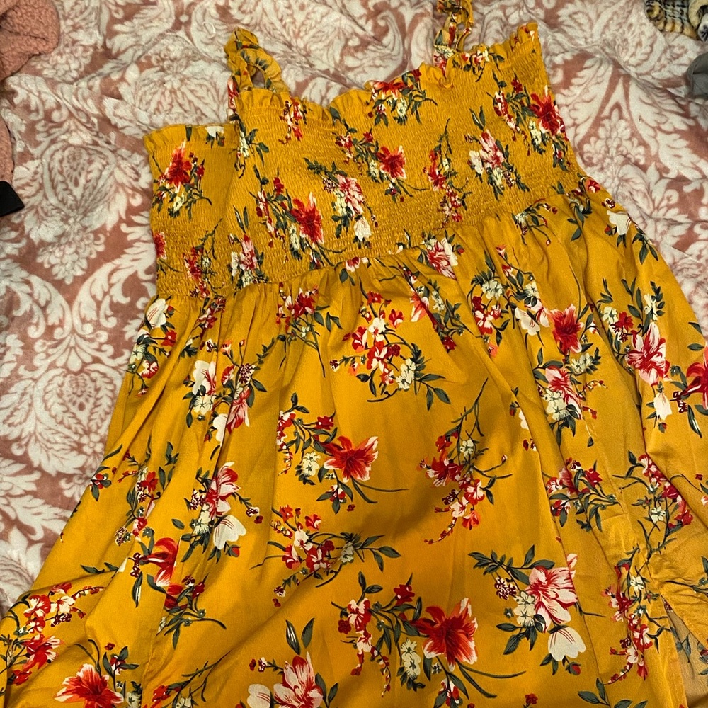 4X sundress floral pattern